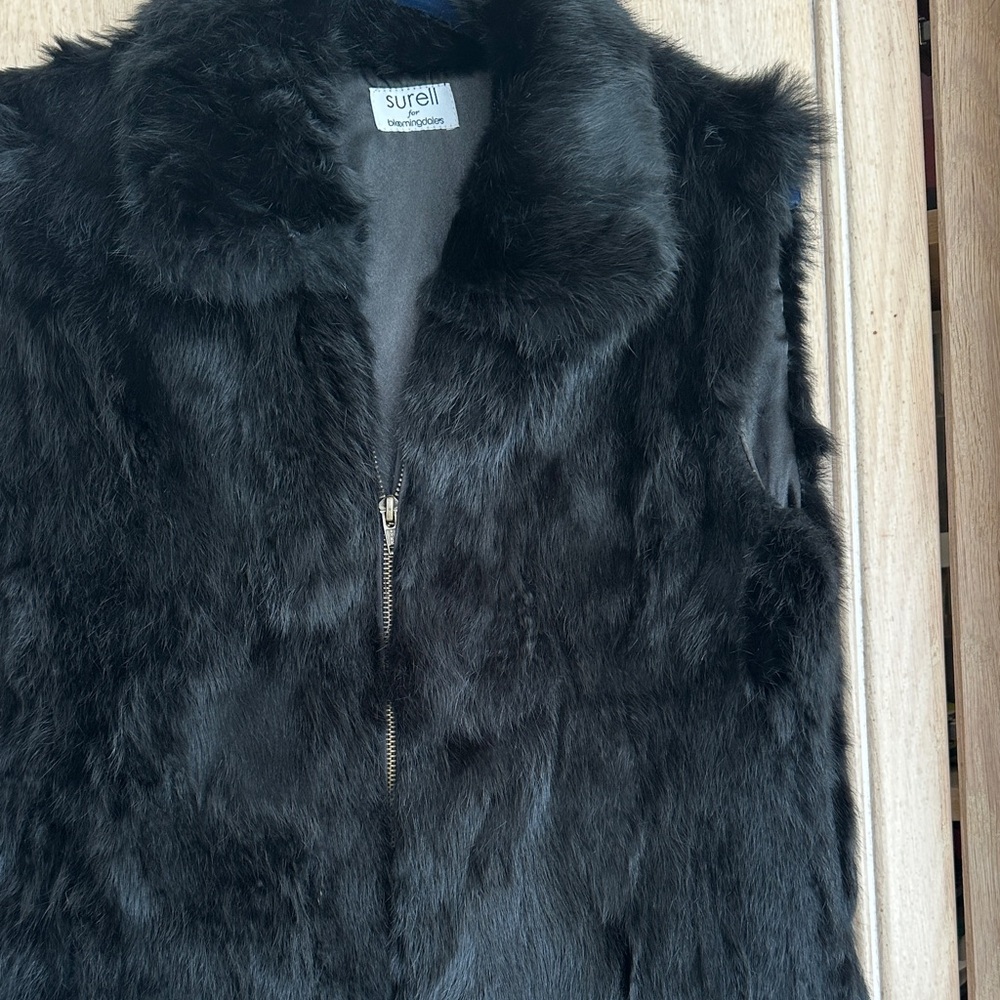 100% Rabbit Fur Vest - Picture 3 of 7